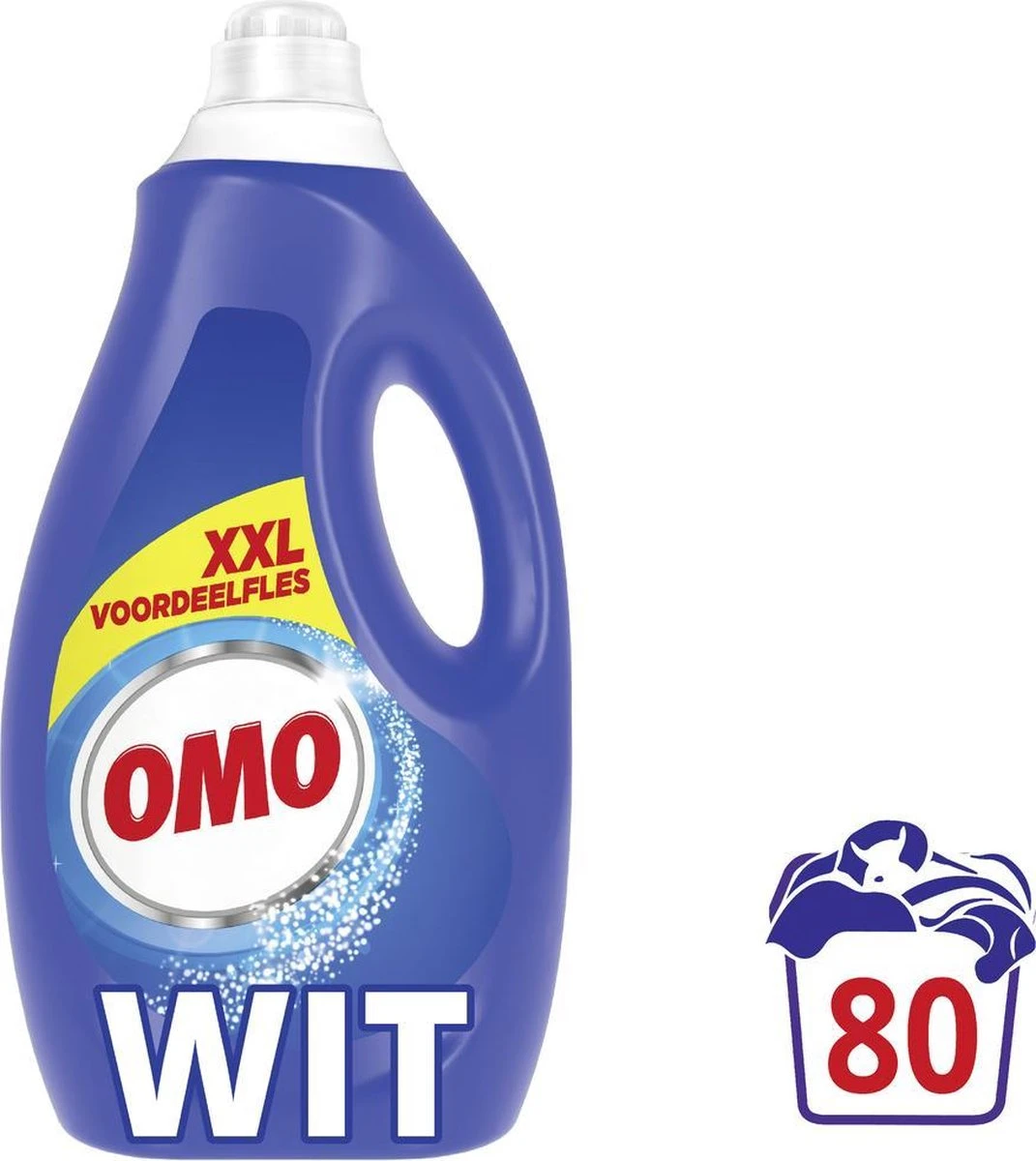 Omo Wit XXL Vloeibaar Wasmiddel - 80 Wasbeurten - Voordeelfles 4 Omo Wit XXL Vloeibaar Wasmiddel - 80 Wasbeurten - Voordeelfles - Afbeelding 4