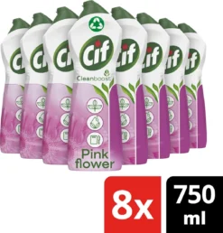 Cif CleanBoost Cream Pink Schuurmiddel - 8 X 750 Ml - Voordeelverpakking -Beste Woninginrichting Winkel 1147x1200 1