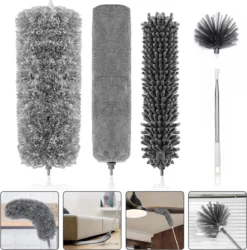 Livv Goods Telescopische Plumeau Set Met Telescoopsteel - 5 In 1 - Tot 250 Cm Uitschuifbaar - Duster - Stoffer 15 Livv Goods Telescopische Plumeau Set Met Telescoopsteel - 5 In 1 - Tot 250 Cm Uitschuifbaar - Duster - Stoffer -Beste Woninginrichting Winkel 1184x1200