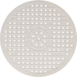 Merkloos Gootsteenmat Rond - 31cm - Beschermt De Gootsteen En Het Servies Tegen Krassen En Beschadigingen.