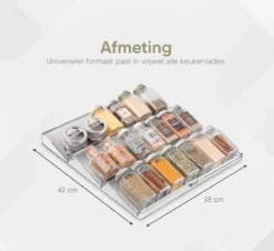 Johannes & Co - 2 Set Kruidenrek Voor Lade - Keuken Organizer - Kruiden Organizer 10 Johannes & Co - 2 Set Kruidenrek Voor Lade - Keuken Organizer - Kruiden Organizer -Beste Woninginrichting Winkel 1200x1097 4