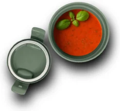 Curver Lunch & Go Beker - Magnetronbestendig - Lunchbeker – Muesli Beker - Soepbeker - Yoghurt Beker To Go – LunchBox - KoffieBeker - Salade Lunchbox - 0,6l – Groen -Beste Woninginrichting Winkel 1200x1113 1