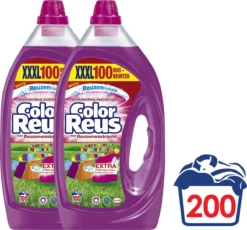 2x Witte Reus Vloeibaar Wasmiddel Color Reus 5 Liter -Beste Woninginrichting Winkel 1200x1117