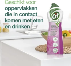 Cif CleanBoost Cream Pink Schuurmiddel - 8 X 750 Ml - Voordeelverpakking -Beste Woninginrichting Winkel 1200x1118 2