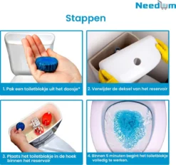 Needum ® Toiletblokjes Voor Inbouwreservoirs – WC-blokjes – Toiletblokken In Een Voordeelverpakking – 30 Stuks 15 Needum ® Toiletblokjes Voor Inbouwreservoirs – WC-blokjes – Toiletblokken In Een Voordeelverpakking – 30 Stuks -Beste Woninginrichting Winkel 1200x1129 2