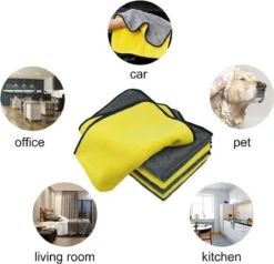 Merkloos Microvezel Droogdoek-Auto Droogdoek-Auto Droogdoek Microvezeldoek-auto Poetsen-poetsdoek- Reinigingsdoekjes- Duurzaam – 30x30 Cm - Geel/grijs 12 Merkloos Microvezel Droogdoek-Auto Droogdoek-Auto Droogdoek Microvezeldoek-auto Poetsen-poetsdoek- Reinigingsdoekjes- Duurzaam – 30x30 Cm - Geel/grijs -Beste Woninginrichting Winkel 1200x1154 3