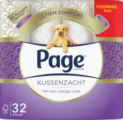 Page Toiletpapier - 32 Rollen - Kussenzacht Wc Papier (3-laags) - Voordeelverpakking -Beste Woninginrichting Winkel 1200x1167 1