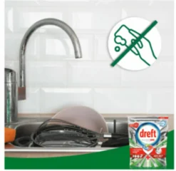 Dreft Platinum Plus All In One - Vaatwastabletten - Citroen - Voordeelverpakking 5 X 16 Stuks -Beste Woninginrichting Winkel 1200x1168