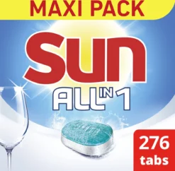 SUN® Sun All-in 1 Normaal Vaatwastabletten - 276 Tabletten - Voordeelverpakking -Beste Woninginrichting Winkel 1200x1174 2