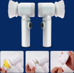 B-care Magic Brush - Elektrische Multifunctionele Schoonmaakborstel - 7 Opzetstukken - Wasborstel - Poetsmachine - Schrobborstel - Handborstel - Werkborstel - Schrobber - Boorborstel - Reinigingsborstel 22 B-care Magic Brush - Elektrische Multifunctionele Schoonmaakborstel - 7 Opzetstukken - Wasborstel - Poetsmachine - Schrobborstel - Handborstel - Werkborstel - Schrobber - Boorborstel - Reinigingsborstel -Beste Woninginrichting Winkel 1200x1176 1