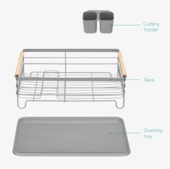Navaris Afdruiprek Met Uitneembare Bestekhouder - Afwasrek Met Losse Lekbak - Vaatwasrek Met Plateau - Voor Bestek, Borden, Schalen En Pannen 12 Navaris Afdruiprek Met Uitneembare Bestekhouder - Afwasrek Met Losse Lekbak - Vaatwasrek Met Plateau - Voor Bestek, Borden, Schalen En Pannen -Beste Woninginrichting Winkel 1200x1189 1