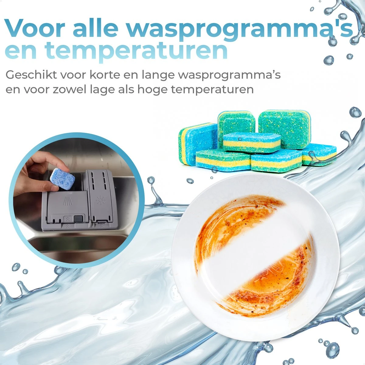 Mapache Vaatwastabletten 500 Stuks - 3 Laags - Voordeelverpakking 5 Mapache Vaatwastabletten 500 Stuks - 3 Laags - Voordeelverpakking - Afbeelding 5