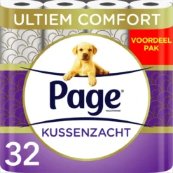 Page Toiletpapier - 32 Rollen - Kussenzacht Wc Papier (3-laags) - Voordeelverpakking -Beste Woninginrichting Winkel 1200x1200 373