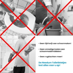 Needum ® Toiletblokjes Voor Inbouwreservoirs – WC-blokjes – Toiletblokken In Een Voordeelverpakking – 30 Stuks 11 Needum ® Toiletblokjes Voor Inbouwreservoirs – WC-blokjes – Toiletblokken In Een Voordeelverpakking – 30 Stuks -Beste Woninginrichting Winkel 1200x1200 483