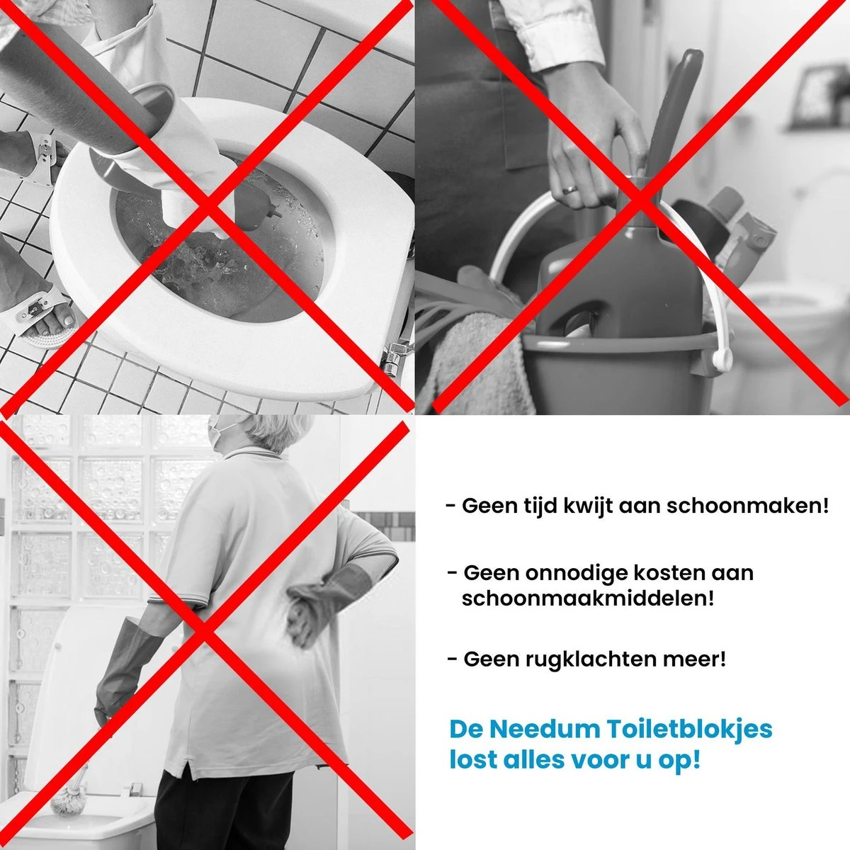 Needum ® Toiletblokjes Voor Inbouwreservoirs – WC-blokjes – Toiletblokken In Een Voordeelverpakking – 30 Stuks 3 Needum ® Toiletblokjes Voor Inbouwreservoirs – WC-blokjes – Toiletblokken In Een Voordeelverpakking – 30 Stuks - Afbeelding 3