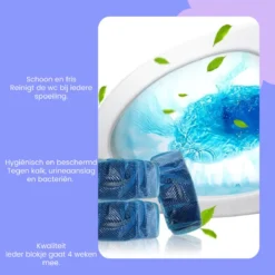 Merkloos Toiletblokjes Voor Inbouwreservoirs – WC-blokjes – Toiletblokken In Een Voordeelverpakking – 30 Stuks -Beste Woninginrichting Winkel 1200x1200 502