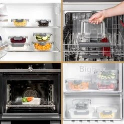 Vershoudbakjes - Meal Prep Bakjes - Diepvriesbakjes - Vershouddoos - Vershoudbakjes Set - Glas - 12 Stuks - BPA Vrij - Stosh 18 Vershoudbakjes - Meal Prep Bakjes - Diepvriesbakjes - Vershouddoos - Vershoudbakjes Set - Glas - 12 Stuks - BPA Vrij - Stosh -Beste Woninginrichting Winkel 1200x1200 589