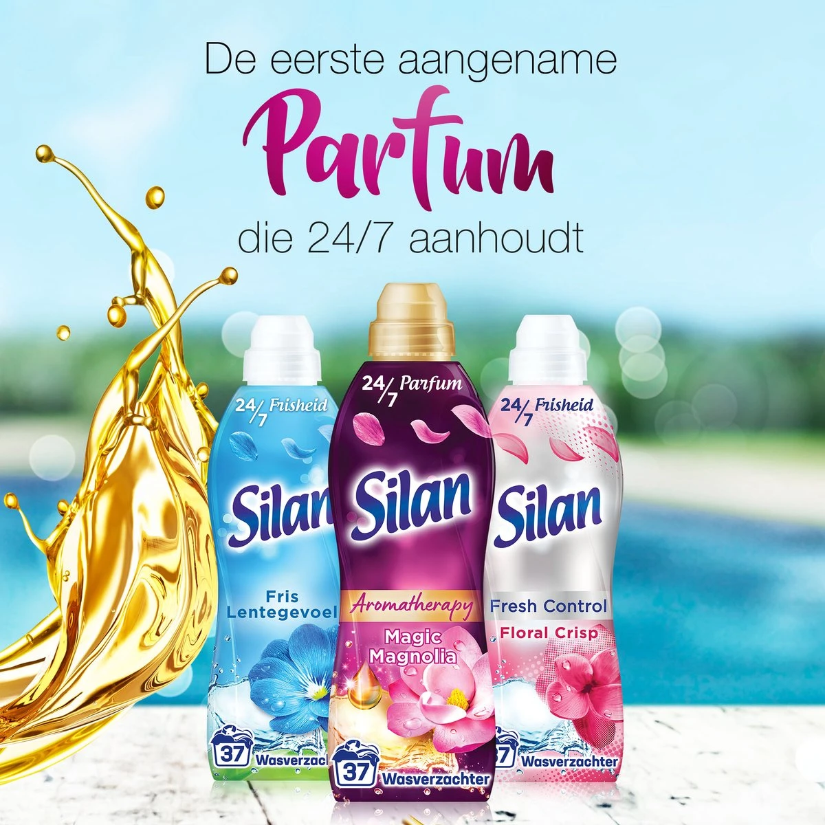 Silan Aroma Therapy Magic Magnolia Wasverzachter - 6 X 37 Wasbeurten - Voordeelverpakking 7 Silan Aroma Therapy Magic Magnolia Wasverzachter - 6 X 37 Wasbeurten - Voordeelverpakking - Afbeelding 7