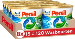 Persil® Persil 4in1 Discs Universal Wascapsules - Wasmiddel Capsules - Voordeelverpakking - 8 X 15 Wasbeurten
