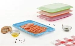 Merkloos Vershouddozen Vleeswarendoos Koelkast Vershoudbakje Bewaren Koelkast Beleg Bewaardoos Broodbeleg Stapelbaar Met Deksel 4 Stuks -Beste Woninginrichting Winkel 1200x732