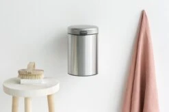Brabantia NewIcon Wandprullenbak - 3 L - Matt Steel 28 Brabantia NewIcon Wandprullenbak - 3 L - Matt Steel -Beste Woninginrichting Winkel 1200x799 14