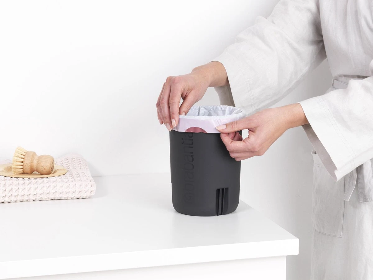 Brabantia NewIcon Wandprullenbak - 3 L - Matt Steel 10 Brabantia NewIcon Wandprullenbak - 3 L - Matt Steel - Afbeelding 10