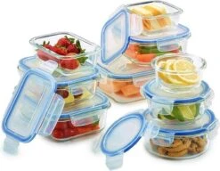 VMCA Glazen Vershoudbakjes Voor Vriezer Oven En Magnetron - 9 Bakjes 19 VMCA Glazen Vershoudbakjes Voor Vriezer Oven En Magnetron - 9 Bakjes -Beste Woninginrichting Winkel 1200x932