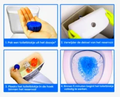 Merkloos Toiletblokjes Voor Inbouwreservoirs – WC-blokjes – Toiletblokken In Een Voordeelverpakking – 30 Stuks -Beste Woninginrichting Winkel 1200x976 1