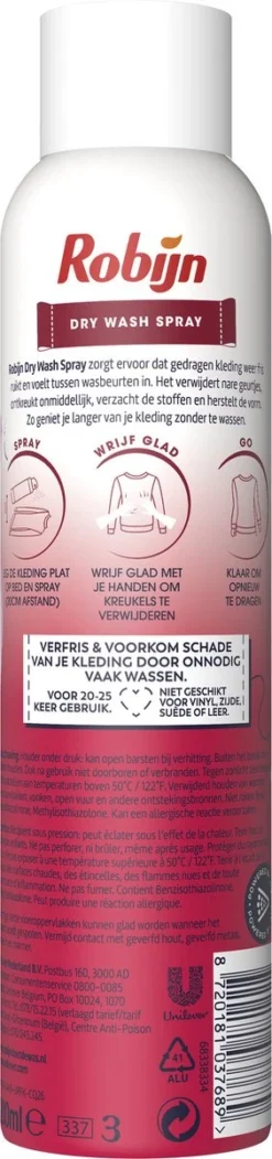 Robijn Pink Sensation Dry Wash Spray - 2 X 200 Ml - Voordeelverpakking 9 Robijn Pink Sensation Dry Wash Spray - 2 X 200 Ml - Voordeelverpakking -Beste Woninginrichting Winkel 282x1200