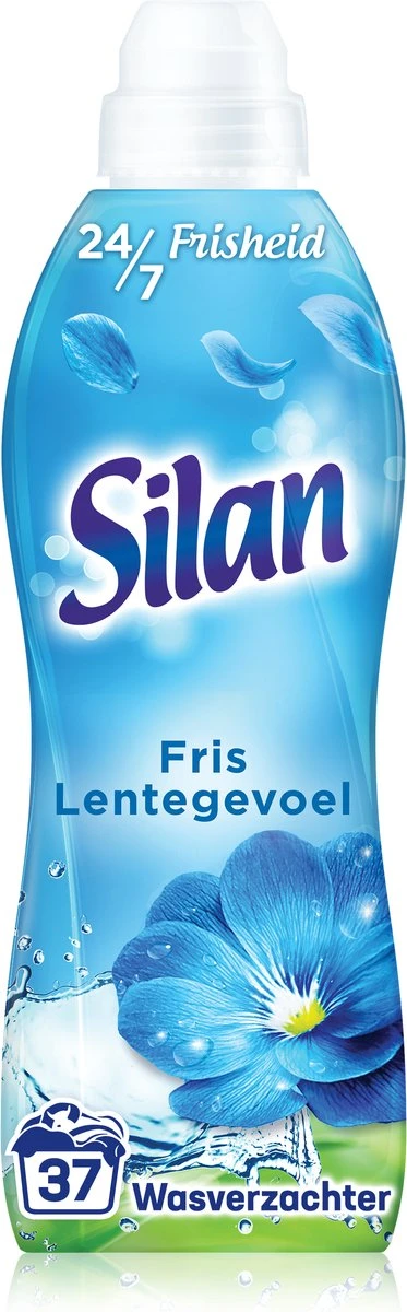 Silan Fris Lentegevoel Wasverzachter - 6 X 37 Wasbeurten - Voordeelverpakking 2 Silan Fris Lentegevoel Wasverzachter - 6 X 37 Wasbeurten - Voordeelverpakking - Afbeelding 2