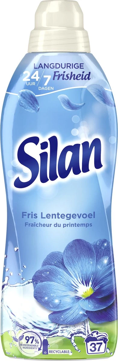 Silan Fris Lentegevoel Wasverzachter - 6 X 37 Wasbeurten - Voordeelverpakking 3 Silan Fris Lentegevoel Wasverzachter - 6 X 37 Wasbeurten - Voordeelverpakking - Afbeelding 3