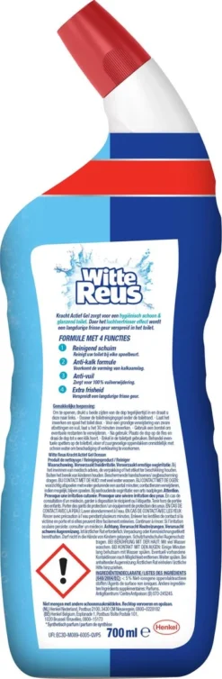 Witte Reus Toiletreiniger - Kracht Actief Gel Oceaan - Voordeelverpakking 10 X 700ml 14 Witte Reus Toiletreiniger - Kracht Actief Gel Oceaan - Voordeelverpakking 10 X 700ml -Beste Woninginrichting Winkel 393x1200 2