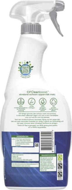 Cif CleanBoost Power & Shine Badkamer Spray - 6 X 750 Ml - Voordeelverpakking -Beste Woninginrichting Winkel 454x1200 2