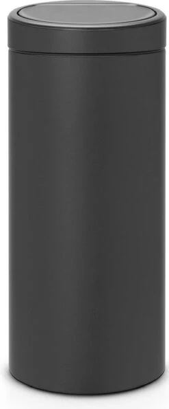 Brabantia Touch Bin Prullenbak - 30 L - Mineral Infinite Grey -Beste Woninginrichting Winkel 498x1200 1