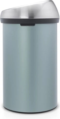 Brabantia Touch Bin Prullenbak - 60 L - Metallic Mint / Matt Steel Fingerprint Proof Deksel -Beste Woninginrichting Winkel 605x1200
