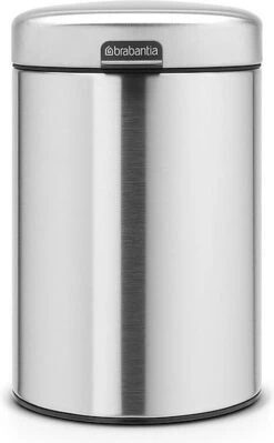 Brabantia NewIcon Wandprullenbak - 3 L - Matt Black -Beste Woninginrichting Winkel 743x1200