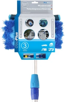 PROPLUS Pro Plus Wasborstel - Heavy Duty - Telescopische Steel - Uitschuifbaar Tot 3 Meter -Beste Woninginrichting Winkel 762x1200