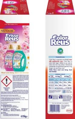 Color Reus Waspoeder Wasmiddel - Voordeelverpakking - 90 Wasbeurten -Beste Woninginrichting Winkel 764x1200