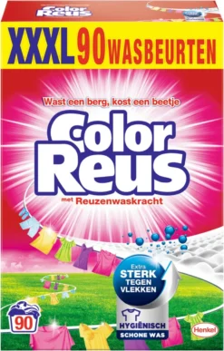 Color Reus Waspoeder Wasmiddel - Voordeelverpakking - 90 Wasbeurten -Beste Woninginrichting Winkel 765x1200