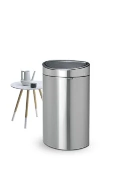 Brabantia Touch Bin Prullenbak - 40 L - Matt Steel Fingerprint Proof -Beste Woninginrichting Winkel 799x1200 2