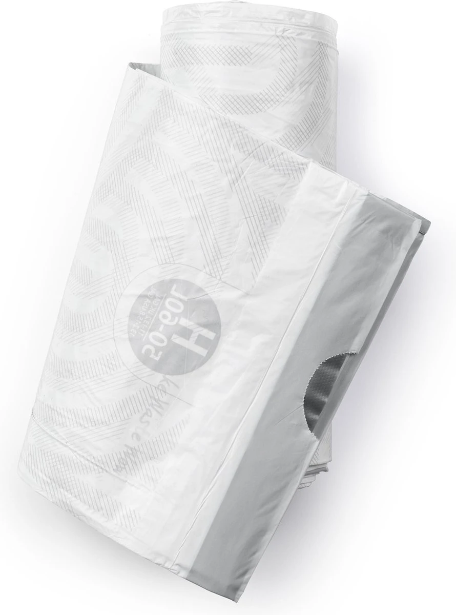 Brabantia PerfectFit Vuilniszakken - 50 - 60 L - Code H - 6 Rollen X 20 Stuks 9 Brabantia PerfectFit Vuilniszakken - 50 - 60 L - Code H - 6 Rollen X 20 Stuks - Afbeelding 9